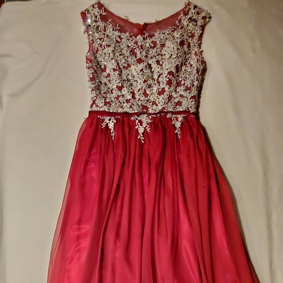 New Fushia Long Dress - Picture 6 of 6
